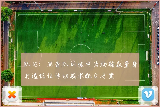 队记：混音队训练中为杨瀚森量身打造低位传切战术配合方案